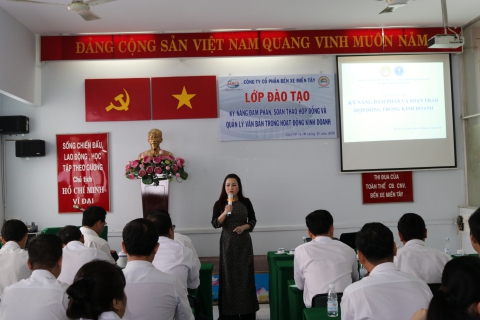 Lớp học kỹ năng Đàm phán và Soạn thảo Hợp đồng