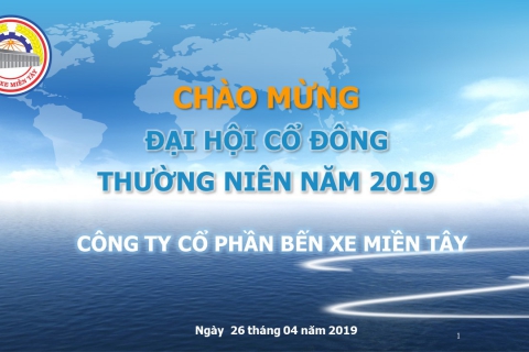 ĐẠI HỘI ĐỒNG CỔ ĐÔNG THƯỜNG NIÊN NĂM 2019