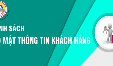 CHÍNH SÁCH BẢO MẬT THÔNG TIN NGƯỜI DÙNG