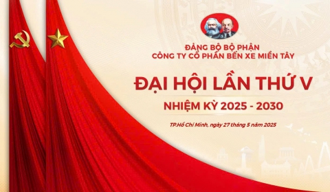 THE 5TH PARTY CONGRESS OF THE PARTY CELL OF WEST COACH STATION JOINT STOCK COMPANY, TERM 2025 – 2030