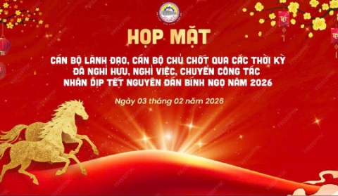 REUNION OF LEADERSHIP AND KEY OFFICIALS ACROSS DIFFERENT PERIODS ON THE OCCASION OF THE LUNAR NEW YEAR 2026 (YEAR OF THE FIRE HORSE)