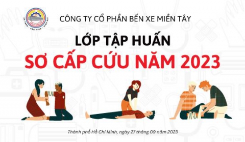 TẬP HUẤN SƠ CẤP CỨU CHO CBCNV NĂM 2023