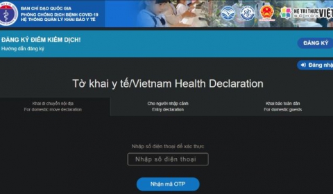 TỜ KHAI Y TẾ